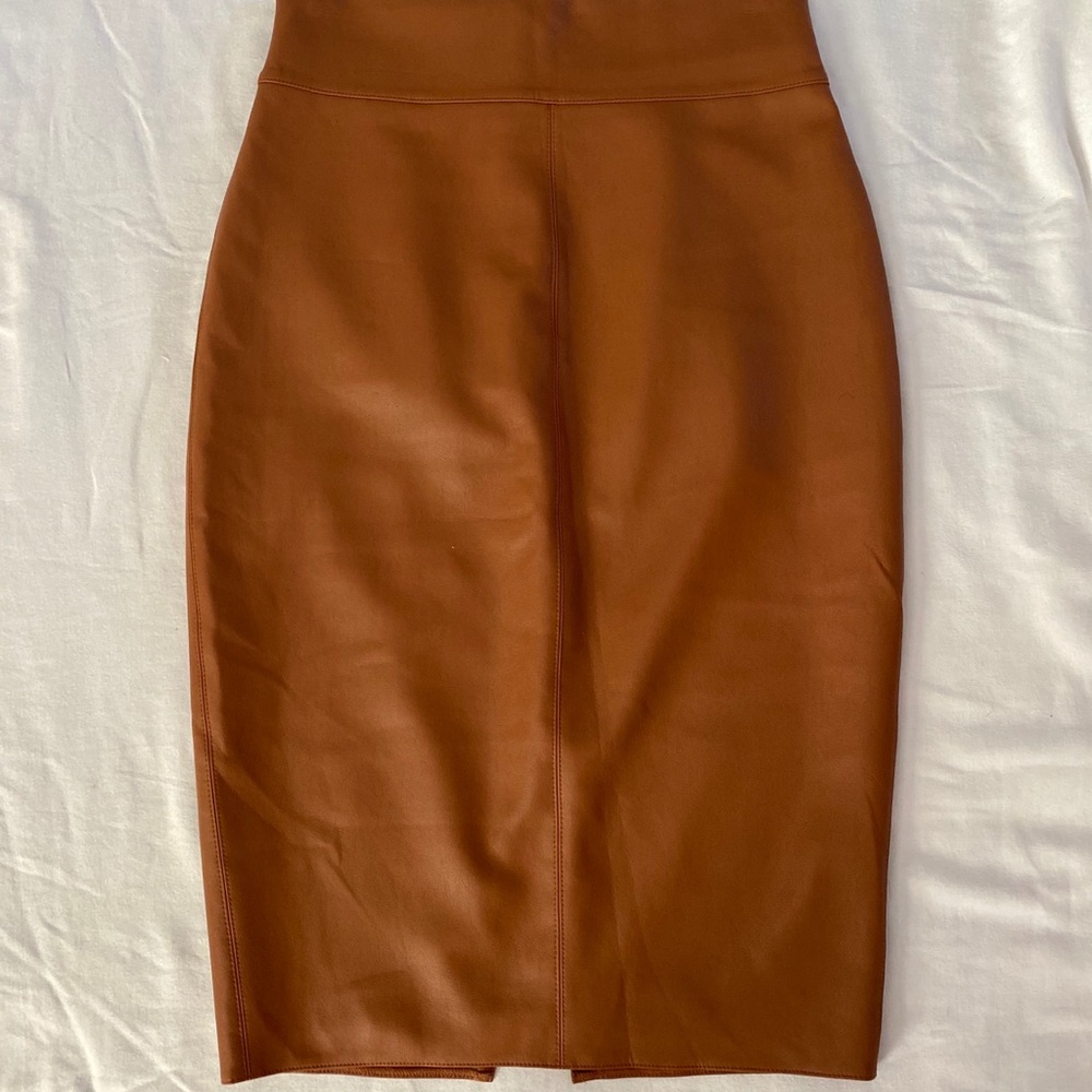 Bailey 44 Faux Leather Pencil Skirt
